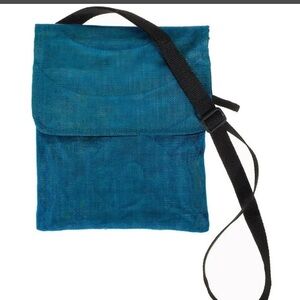 Smateria / Hip Bag in teal -Crossbody Bag